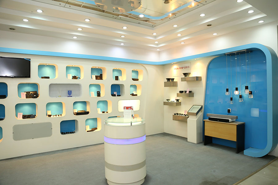  産品展示區(qū)